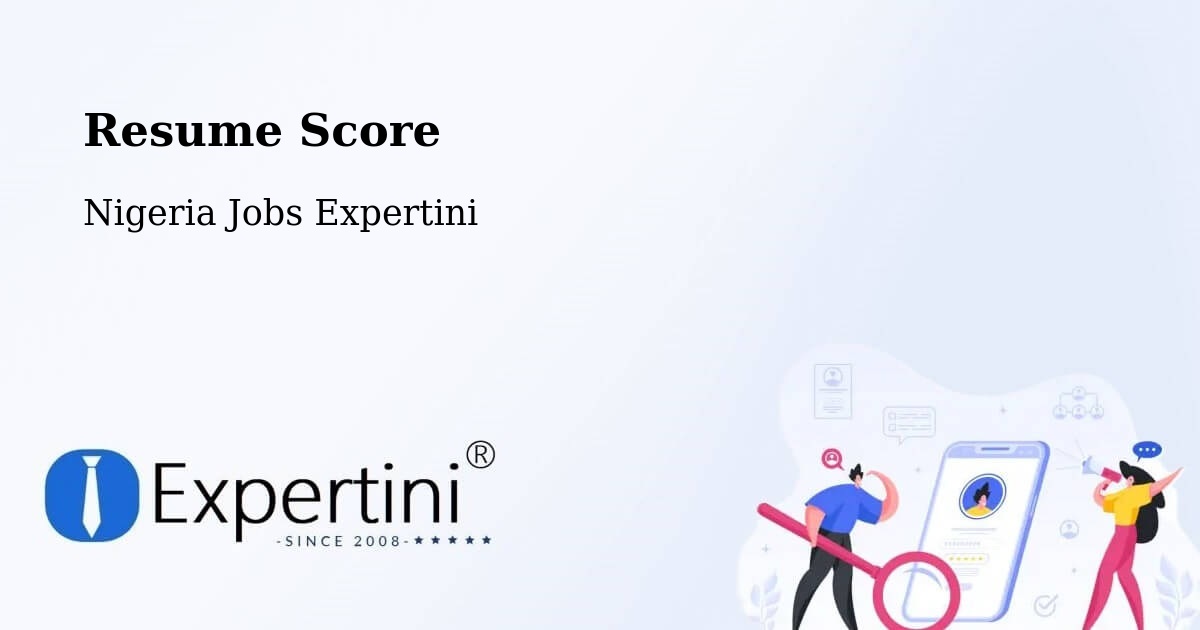 Resume Score & Job Description Match Tool – Holma - Nigeria Jobs Expertini